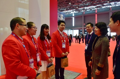我校志愿者圆满完成首届中国国际进口博览会志愿服务工作
