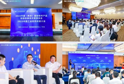2023中国 南京 国际软件产品和信息服务交易博览会开幕